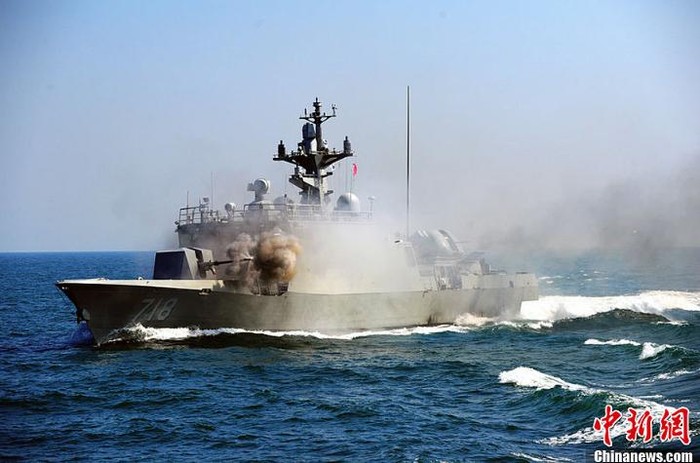 Hải quân Hàn Quốc tiến hành diễn tập